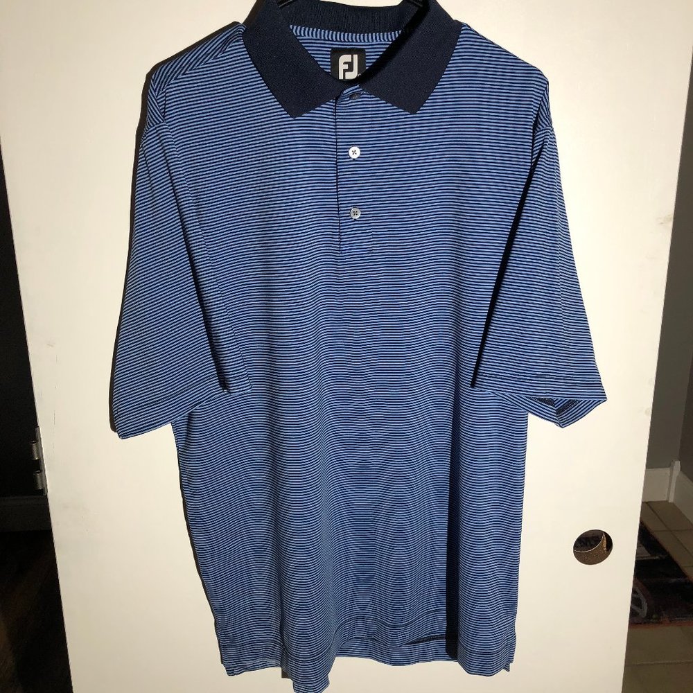 Footjoy FJ Polo Golf Shirt S/S Size Large (L)